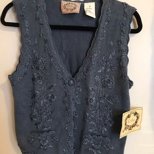 Vintage sweater vest